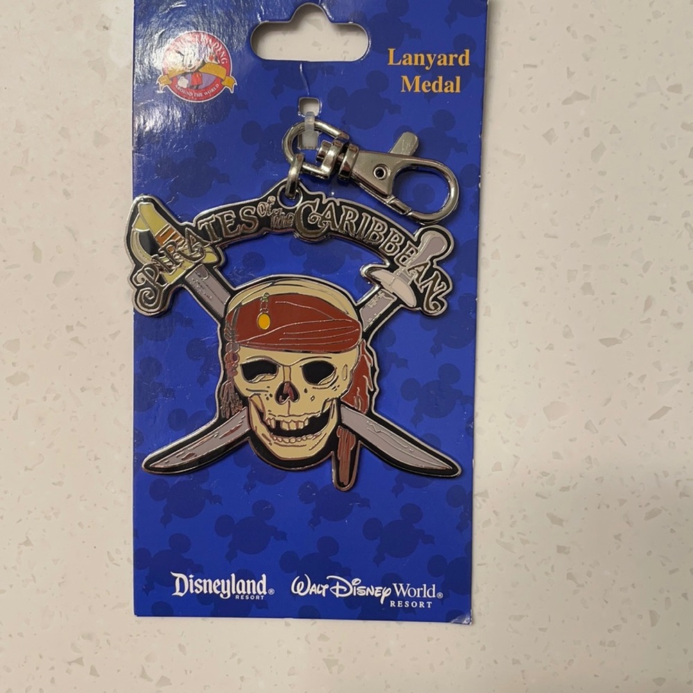 Pirates of the Caribbean disney medal